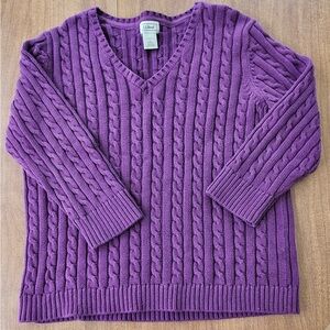 L.L. Bean Women's V-Neck Sweater